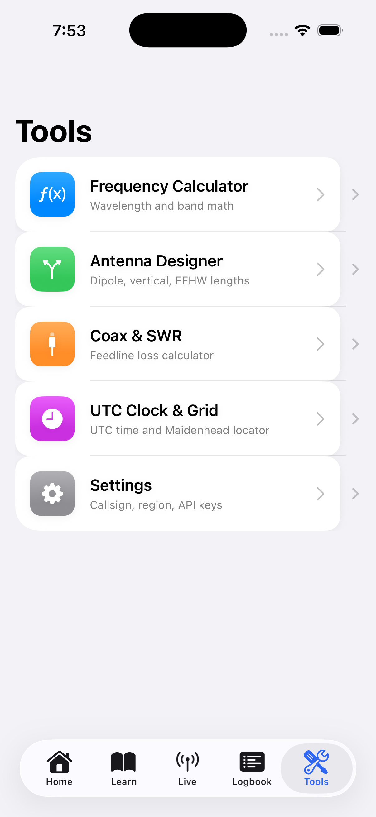 IonPath settings and profile